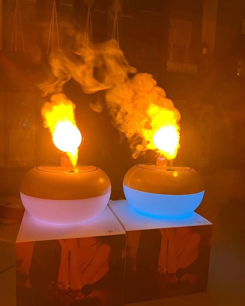 LÁMPARA Y HUMIDIFICADOR PARA REDUCIR LA ANSIEDAD