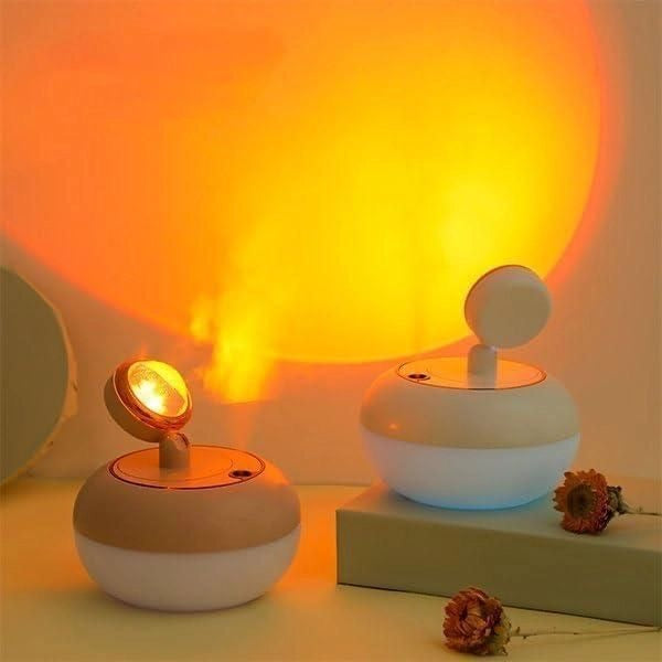 LÁMPARA Y HUMIDIFICADOR PARA REDUCIR LA ANSIEDAD